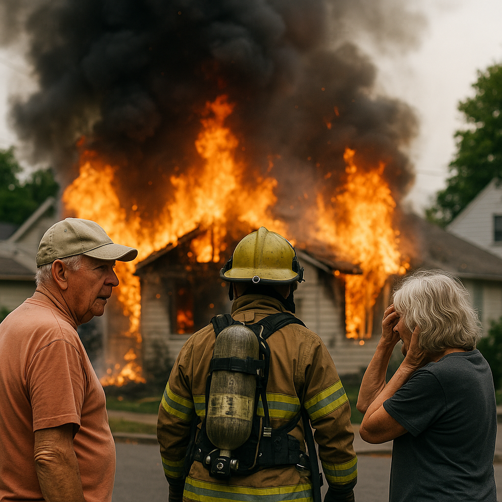 Fireworks House on Fire: A Literal Boom in Independence